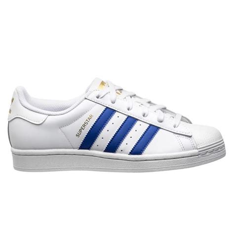 adidas superstar dames blauwe strepen|adidas superstar sandalen.